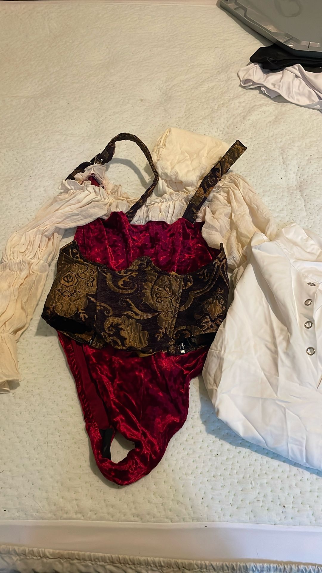 Female Body Suit Pirate & Man Blouse Only