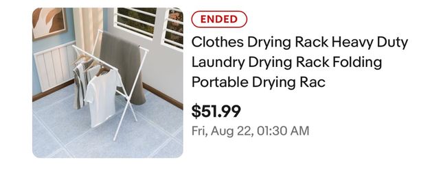 Heavy Duty Folding Clothes Drying Rack