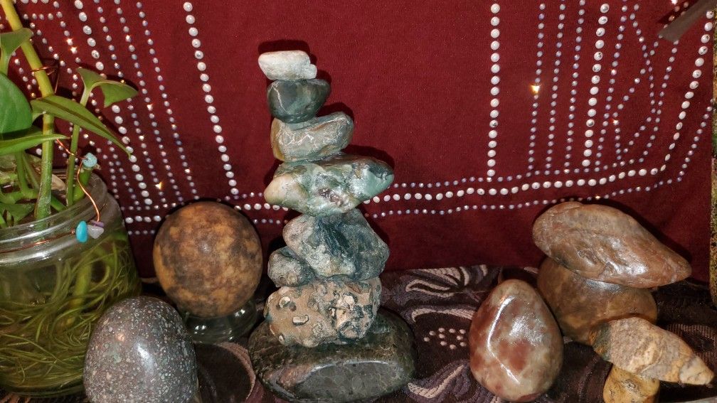 Oregon Coast Stone/jasper Sculpture