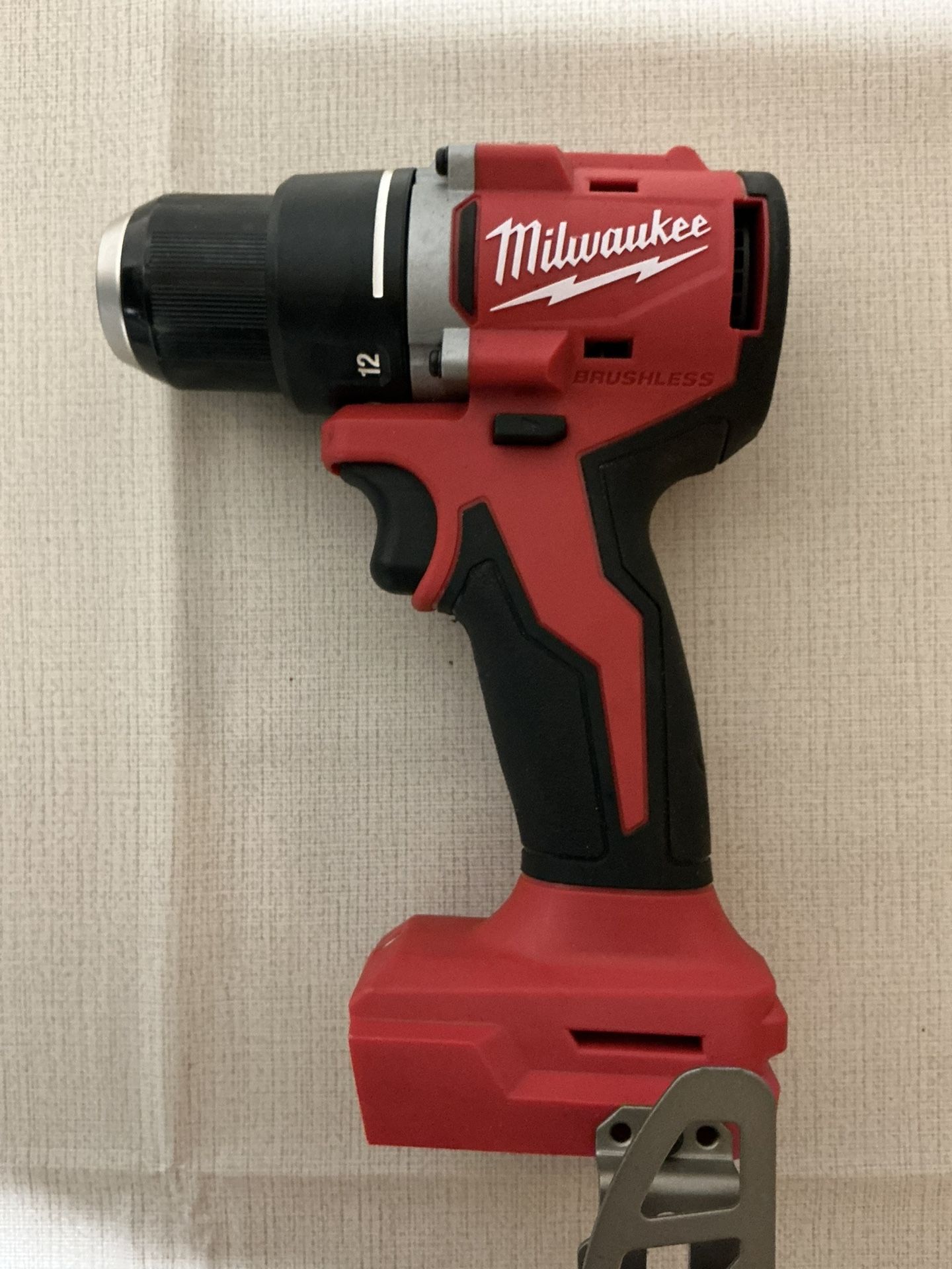 Milwaukee. M18 Lithium-Ion Brushless Cordless 1/2” Compact Drill Driver (Tool Only). 3601-20.