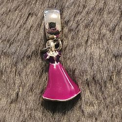 NEW Rapunzel Dress Dangle Charm.  Bundle to save on shipping costs!  Please check out my other charms & other numerous items listed.  From a clean and