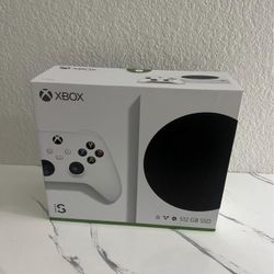 New In Box Sealed Xbox Series S, 512GB SSD, All Digital Gaming Console, Robot White
