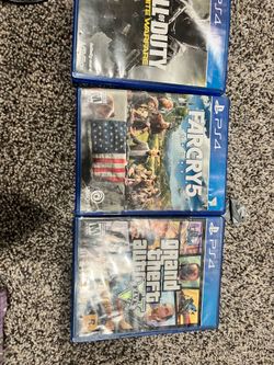 PS4 games 10 for all of them