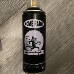 Acme paint black spray paint #graffiti #skateboarding