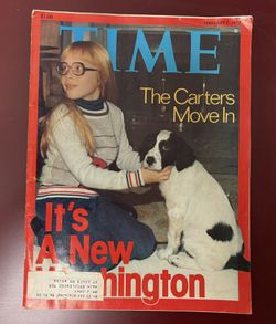 Vintage TIME Magazine Featuring President Jimmy Carter