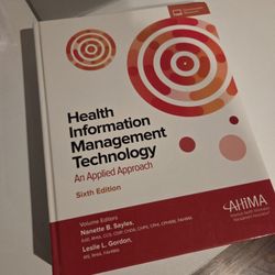 Health Information Management Technology AHIMA College Text Book