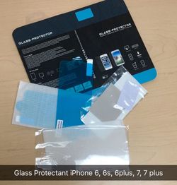 Cell Phone Glass Protectant Cover for iPhone 6, 6s, 6 plus - $10