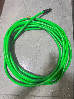 Green Garden Hose