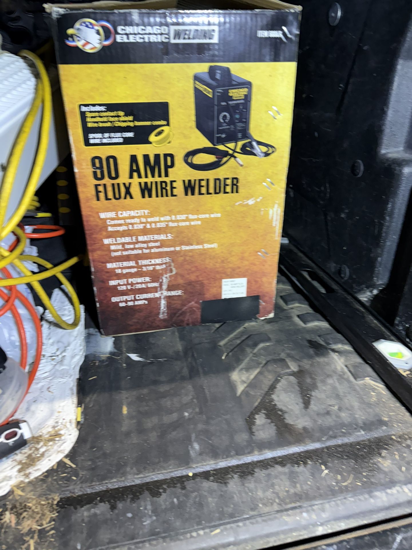 Chicago Electric 90 Amp Flux Wire Welder Brand New Inbox Never Used. $120