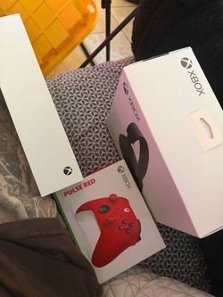 Xbox series s 1tb used new controller headset