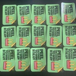 McDonald’s Monopoly (UNUSED CODES)