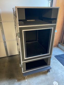 12U Shock Absorbing Computer Road Case
