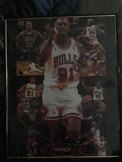 Vintage Dennis Rodman Poster