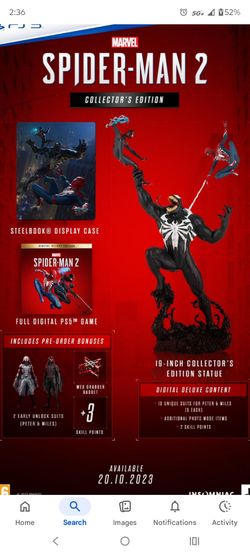 Spider man 2 statue