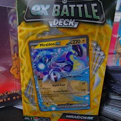 Miraidon Ex Battle Deck Pokemon tcg
