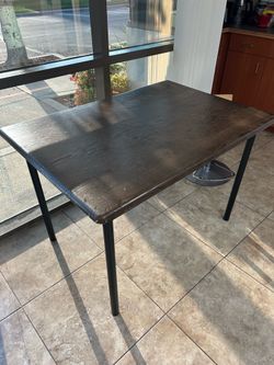 Wood table