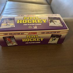 1991 Score Hockey Complete Set 448 Cards