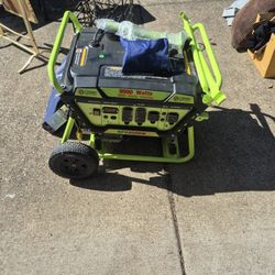 New And Never Used Generator 