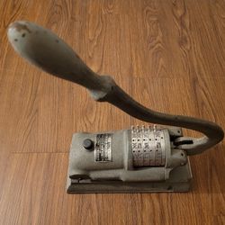 Antique Perforator Machine 