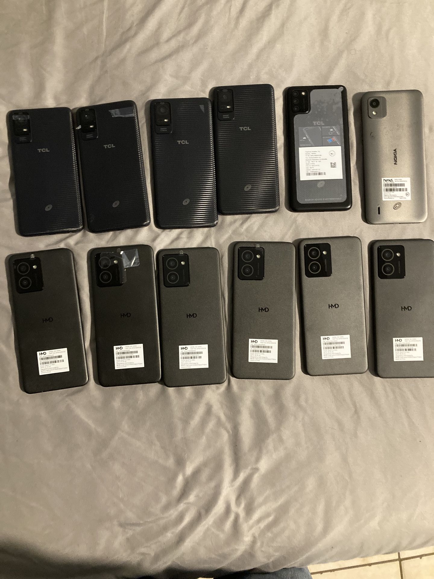 Lot Of Android Phones