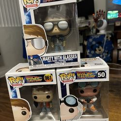 Funko Pop! Back to the Future Set