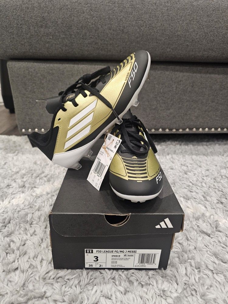 Kids F50 LEAGUE FG/MG J Messi Soccer Cleats