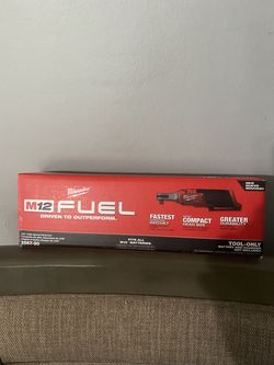 Milwaukee M12 FUEL 12-Volt Lithium-Ion Brushless Cordless High Speed 3/8 in. Ratchet (Tool-Only)