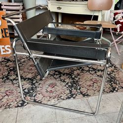 Pair Of Vintage Italian Wassily Chairs