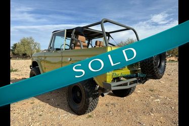 1972 FORD BRONCO SPORT HARD TOP