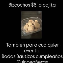 Bizcochos Para Todo Tipo De Evento 