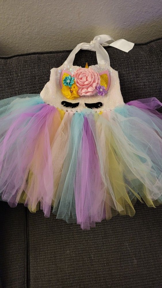 Unicorn Costume/Dress Up Dress