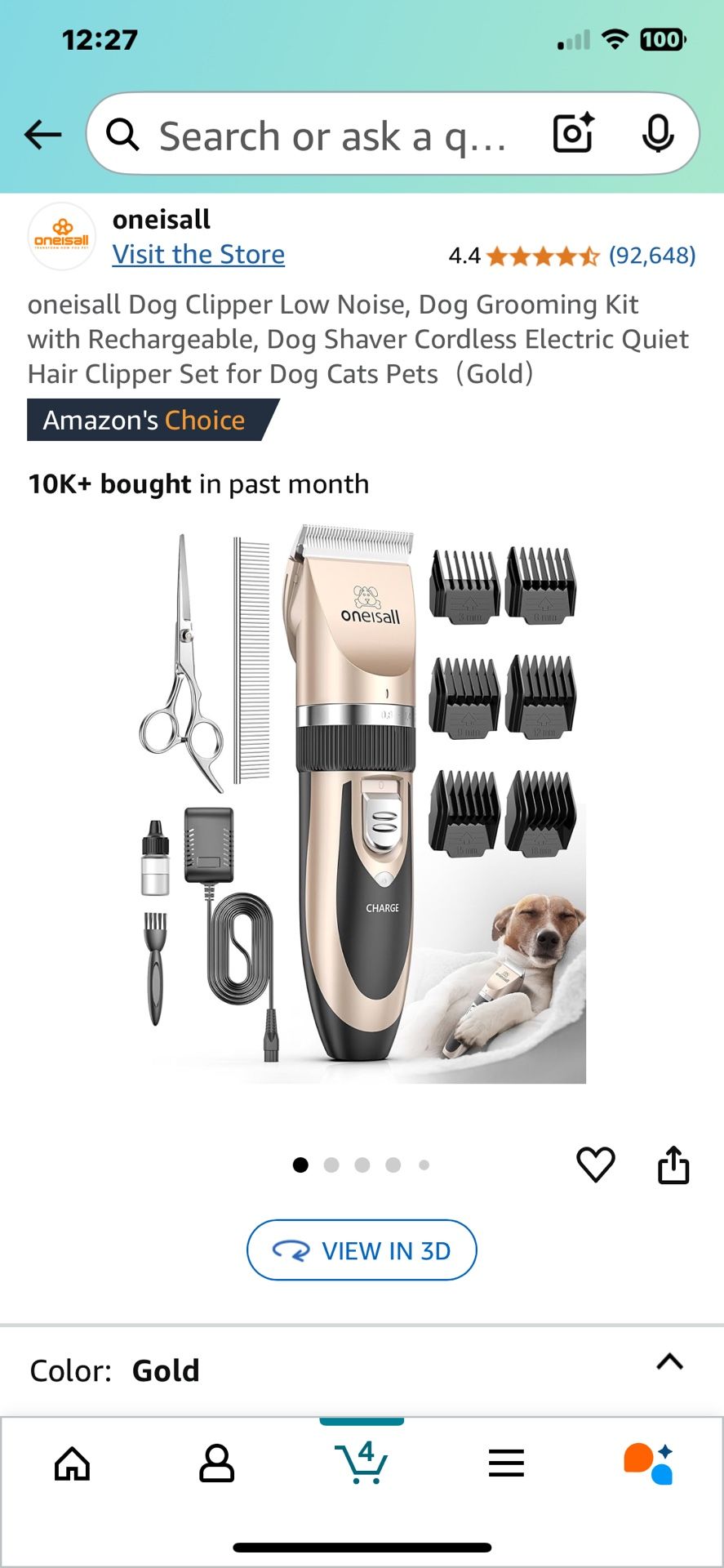 Pet Grooming Kit