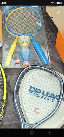 Racket ball racket and battmenton rackets and balls