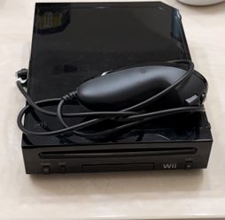 Nintendo Wii RVL-001 Black NTSC-U/C 480p 512MB Wi-Fi Composite RCA