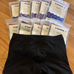 10 pair Bombas Men’s premium underwear. Size M/L (32-37)
