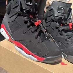 Air Jordan 6 infared salesman