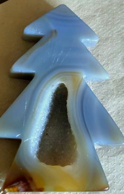 Crystal Druzy&Agate Pine Tree