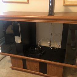 Wood Entertainment Center