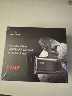 REDTIGER 4k dash cam front rear