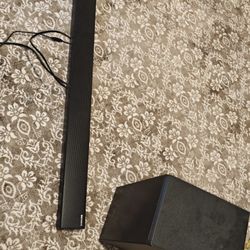 Samsung HW MM55 Soundbar And Sub