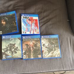 5 PS4 Games