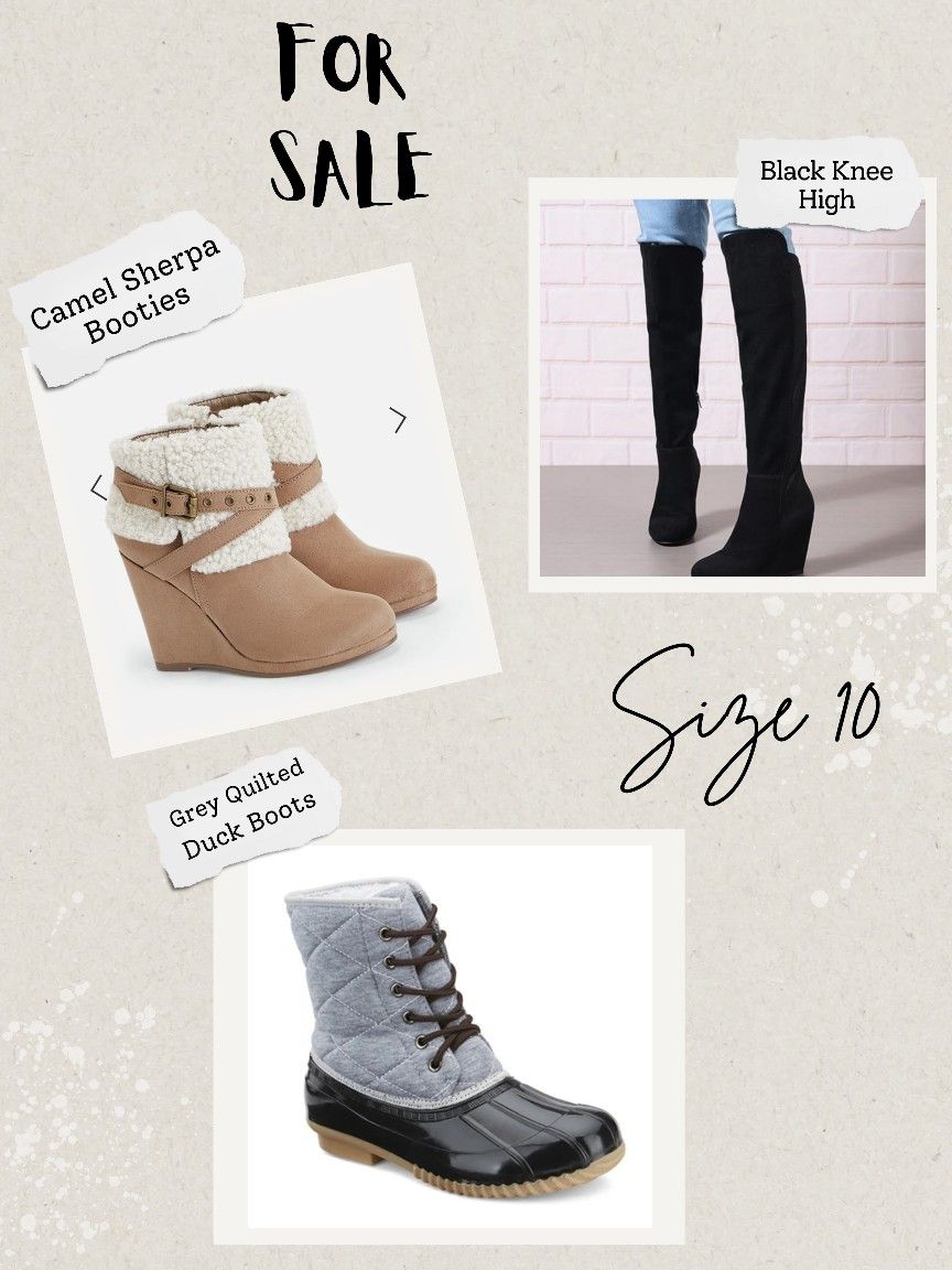 Women's Size 10 Boot & Bootie Bundle