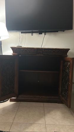 Tv stand  real solid wood