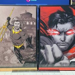 (SEALED) Mcfarlane DC Multiverse BBTS Exclusive Limited Black and White Accent Edition Figures