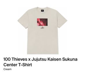 100 Thieves X JJK Sukuna Shirt