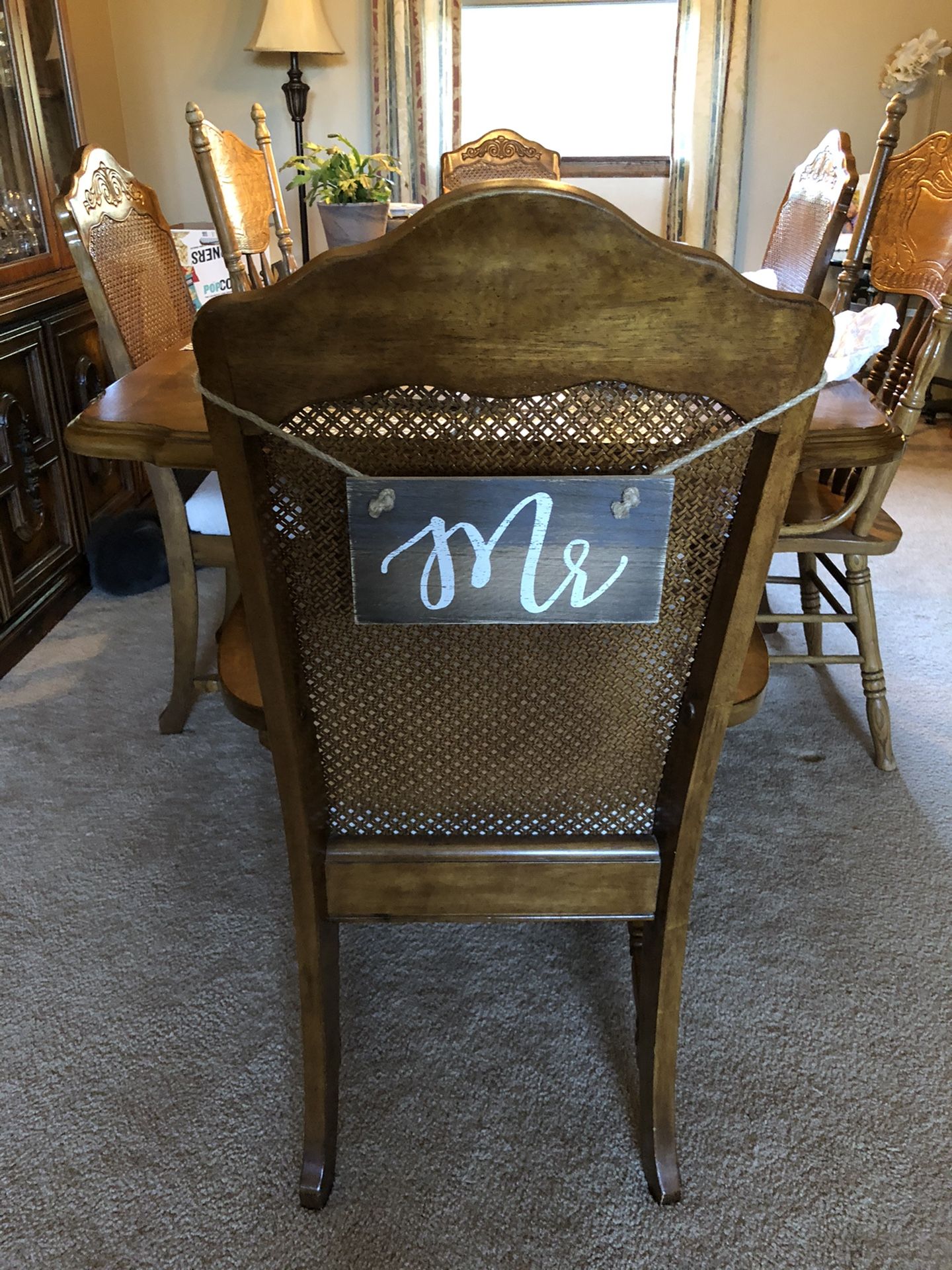 Mr.&Mrs. Chair Signs