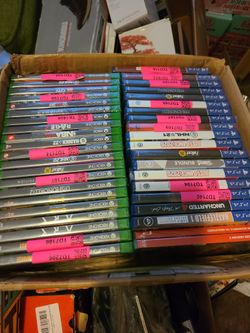 Games  10 Dollars Each