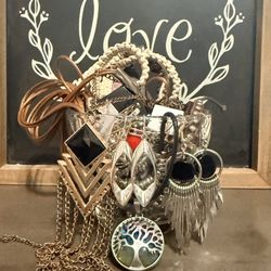 Boho fun jewelry Jar