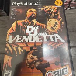 Def Jam Vendetta Ps2