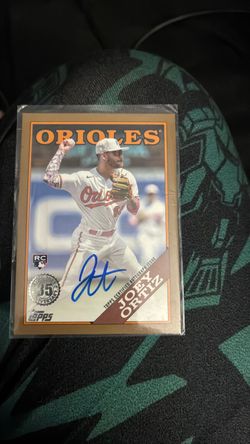 Joey Ortiz signed card number 26/50